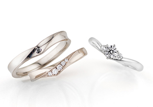 結婚指輪の素材に迷ったらこれ シャンパンゴールドの魅力的な輝き Topics ブライダルジュエリー専門 ファーストダイヤモンド 静岡